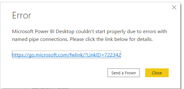 Solved: Unable to launch Power BI desktop application afte ...