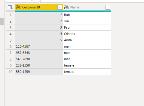 Solved: Move every other column into new row - Microsoft Fabric Community