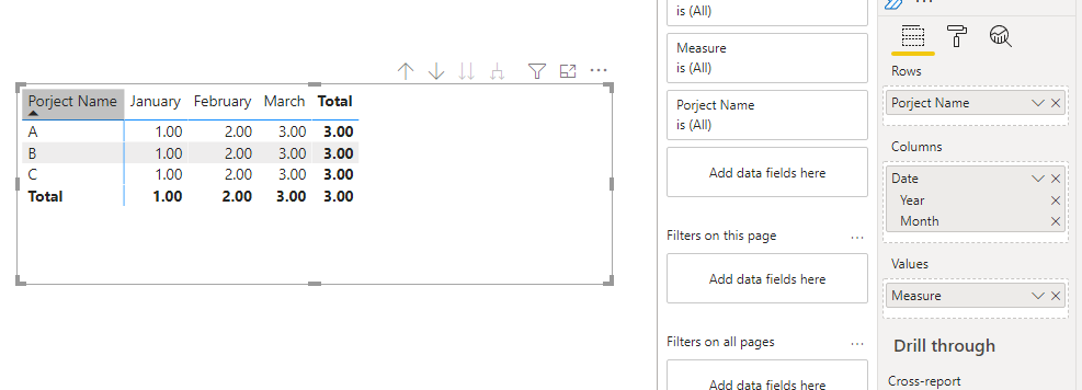 Solved: Hot to put Average by Month in Matrix Visualizatio ...