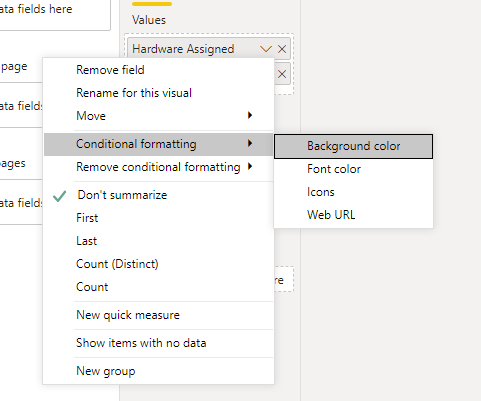 Solved: Conditional formatting, 3 text options - Microsoft Fabric Community