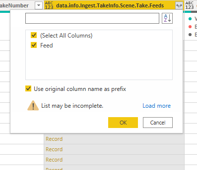 Solved: Expanded data and list Problem - Microsoft Fabric Community