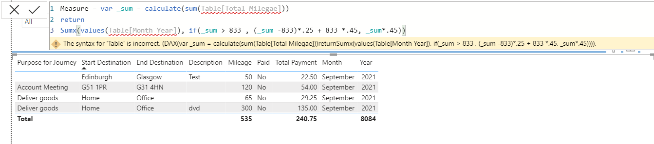 Solved: SUM Column in table - Microsoft Fabric Community