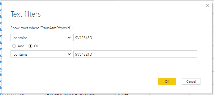 Solved: Measure to filter only required column values - Microsoft ...