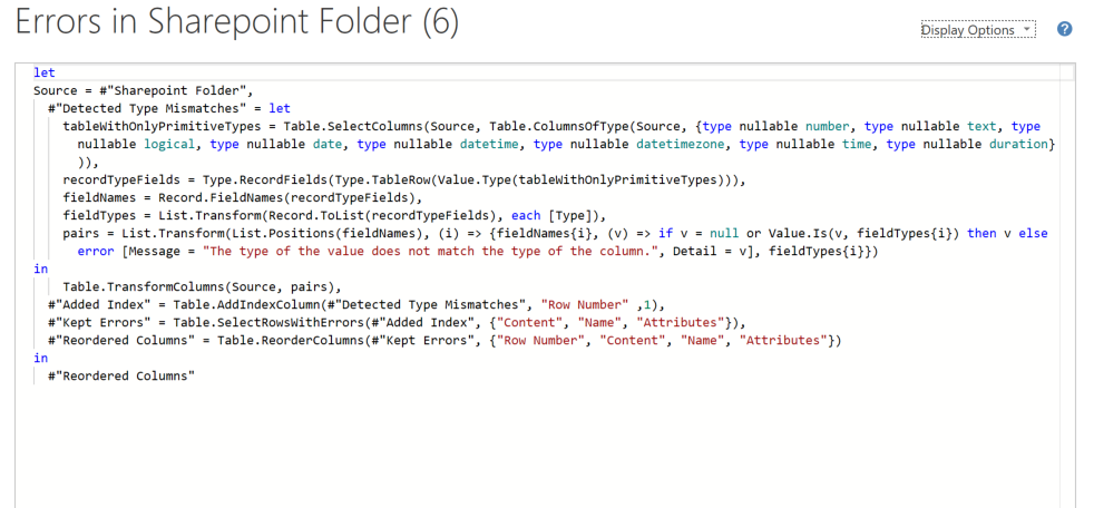 Solved: Sharepoint Query Connects to Sharepoint but data d ...