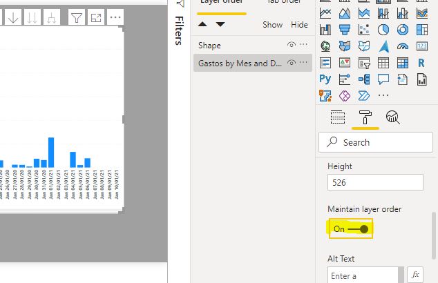 Solved: Make a chart not responsive - Microsoft Fabric Community