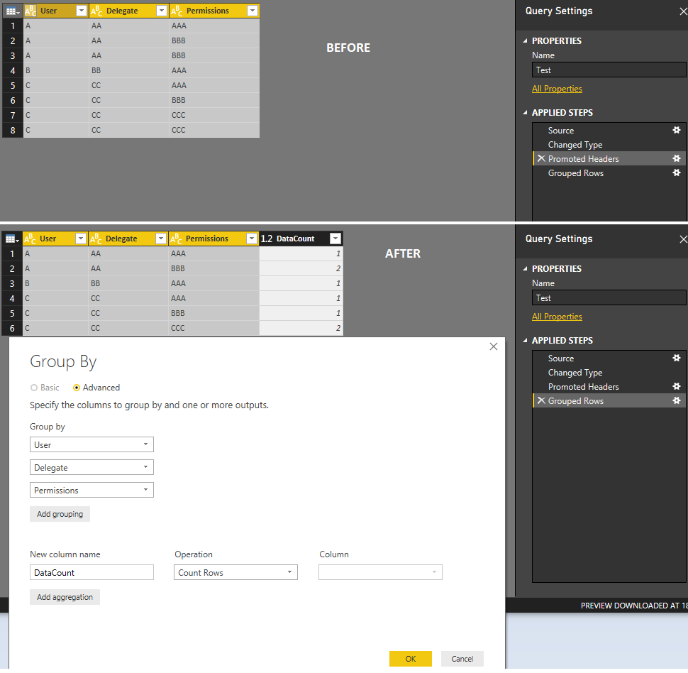 Solved: Problem with GROUP BY for Duplicates - Microsoft Fabric Community