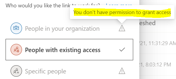 Solved: Not able to share the report - Microsoft Fabric Community