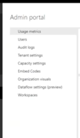 Solved: Power BI Admin Access - Microsoft Fabric Community
