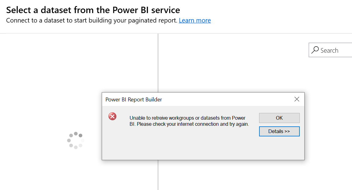 Solved: Unable to publish Paginated Report to Power BI Se ...