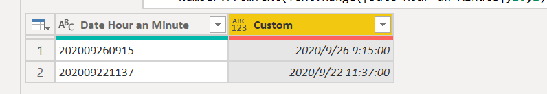 Solved: Convert a column of text to date\time\minute - Microsoft Fabric ...