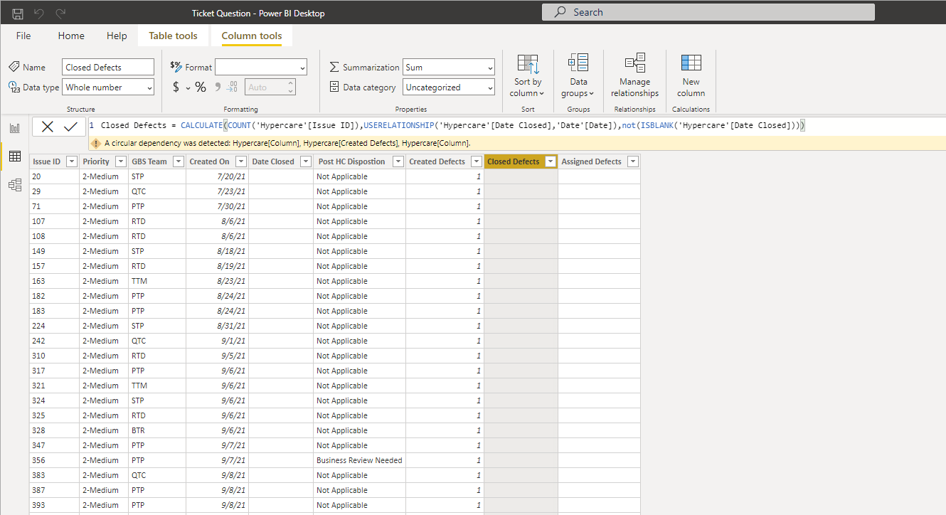 Visualization interacting with data model - Microsoft Fabric Community