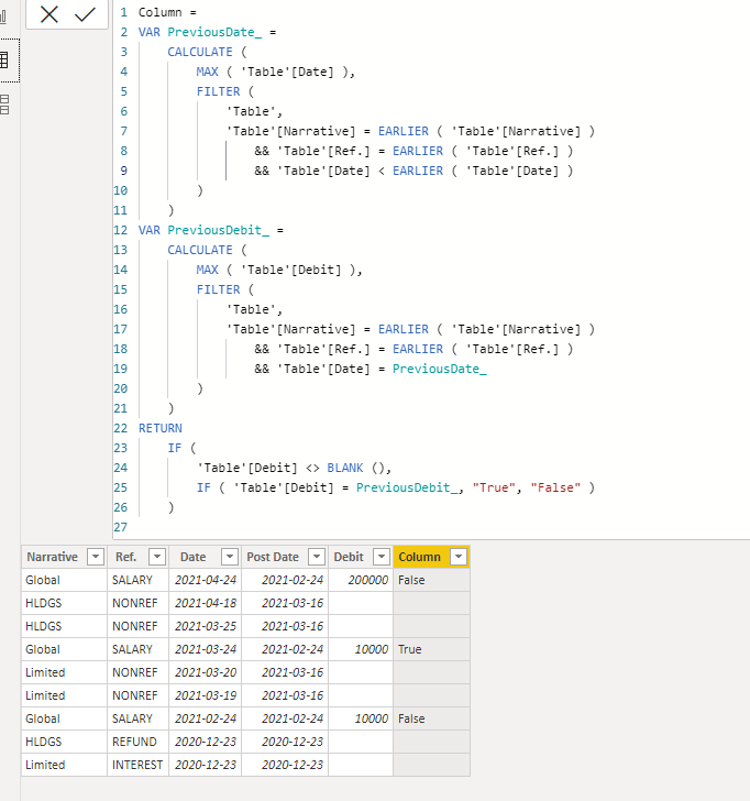 Solved: Pattern in table - Microsoft Fabric Community
