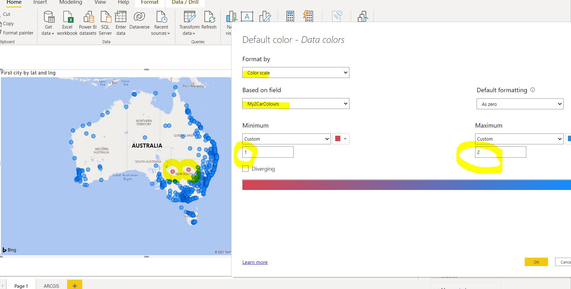 Solved: Bing Map Options - Microsoft Fabric Community