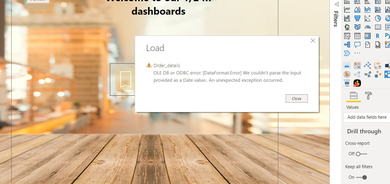We couldn't parse the input provided as a Date val... - Microsoft ...