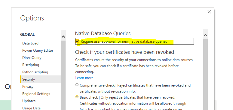 Solved: native queries aren't supported and snowflake - Microsoft ...