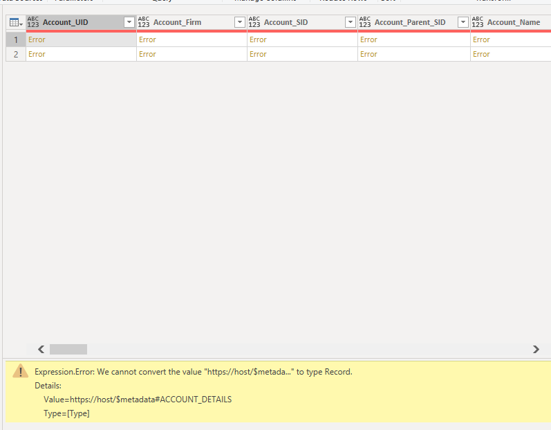 Cannot convert the value to type list - Microsoft Fabric Community