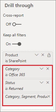 Solved: More Than One Drillthrough - Microsoft Fabric Community