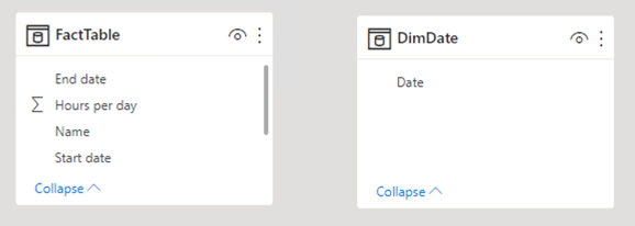 Solved: Re: Create a table between two dates - Microsoft Fabric Community