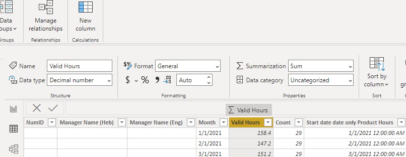 Solved: Create dax that sum two columns of values with a d ...