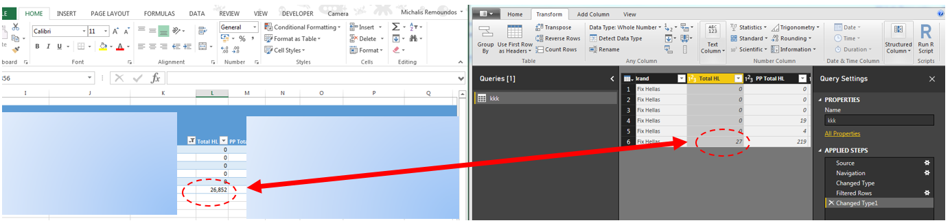 Calculation Error when Exporting data from excel t... - Microsoft ...