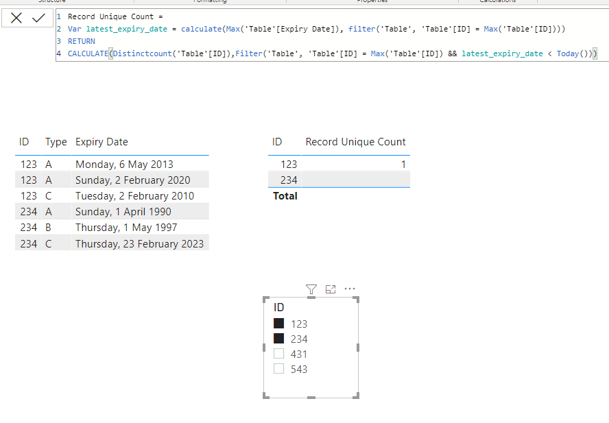 Solved: Filter with Distinct count - Microsoft Fabric Community