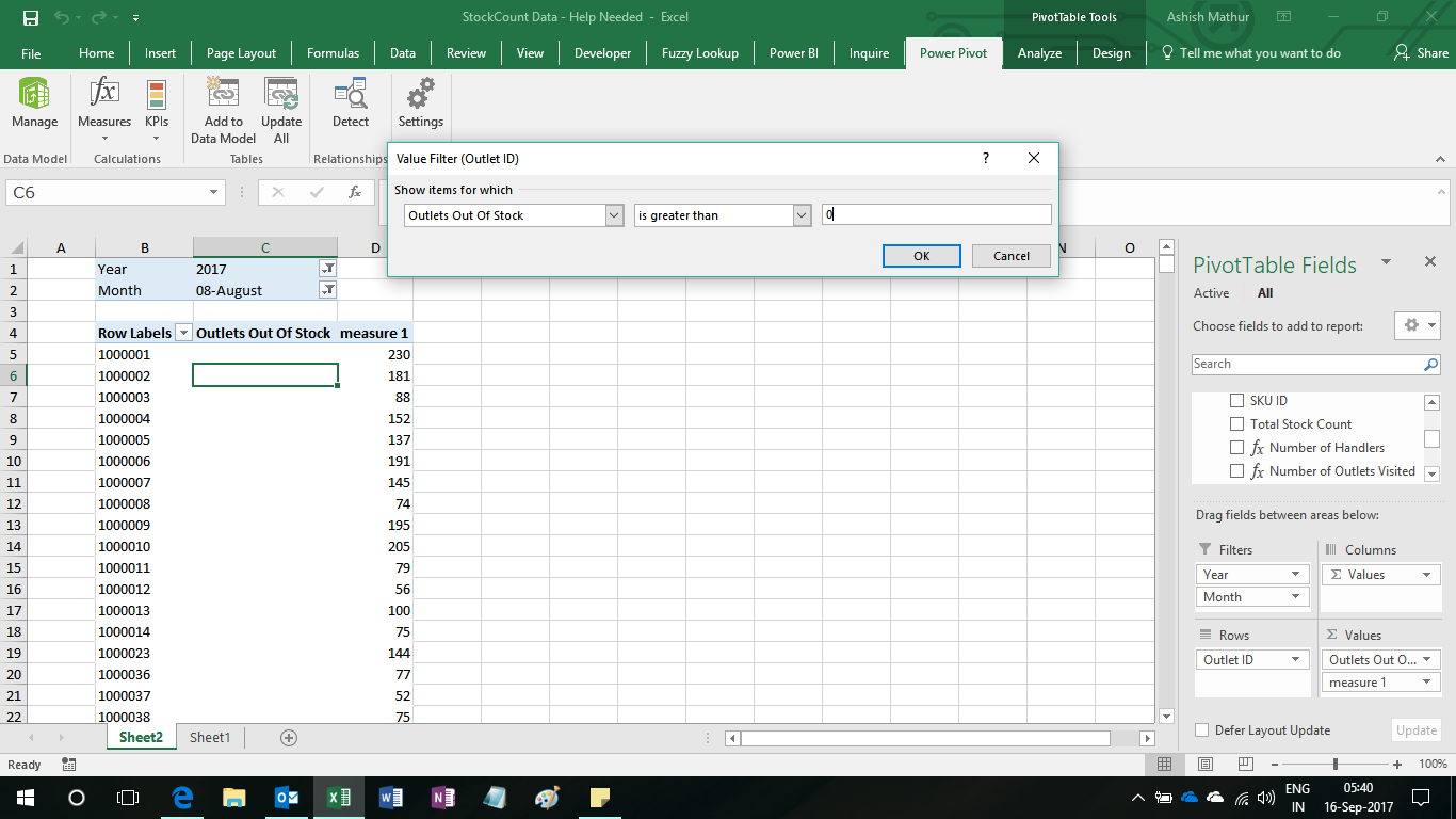 Solved: DistinctCount with date criteria - Microsoft Fabric Community
