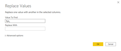 Solved: Replacing column name text in each column - Microsoft Fabric ...