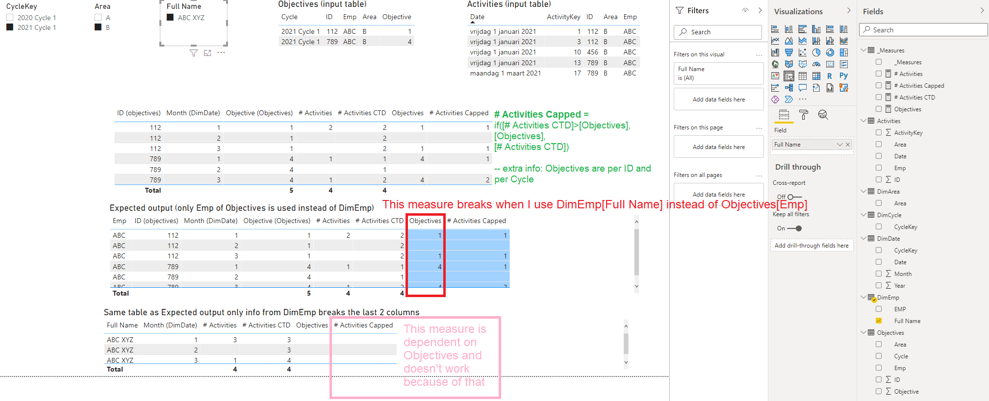 Rowbased DAX Measure doesn't work with Dim Table - Microsoft Fabric ...