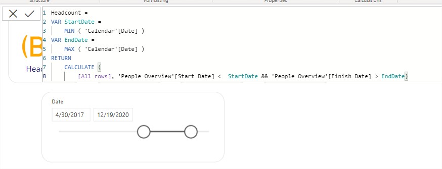 Solved: Countrows Outside date range in the slicer - Microsoft Fabric ...