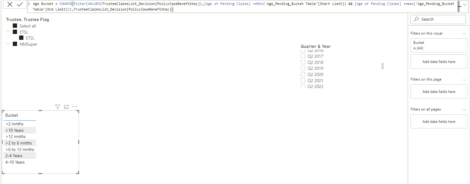 Dynamic Segmentation/ Bucketing/ Binning - Microsoft Fabric Community