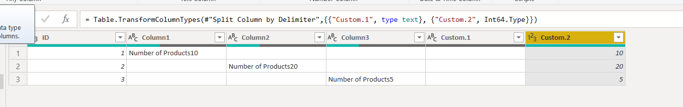 Solved: Transform Table - Microsoft Fabric Community