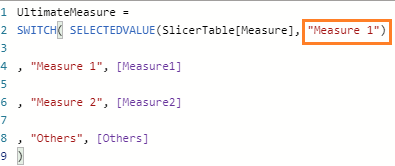 Solved: Create a simple slicer based on measures - Microsoft Fabric ...