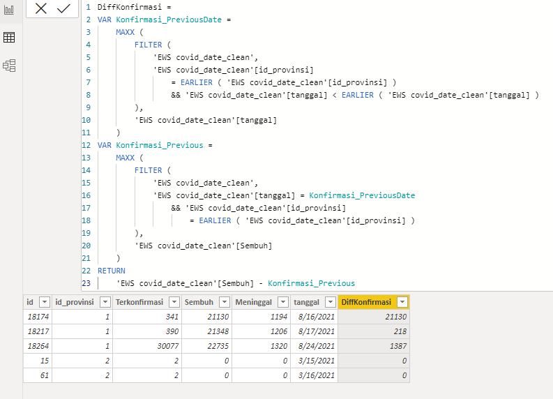 Calculate Daily Differences Based on Dates and Cha... - Microsoft ...
