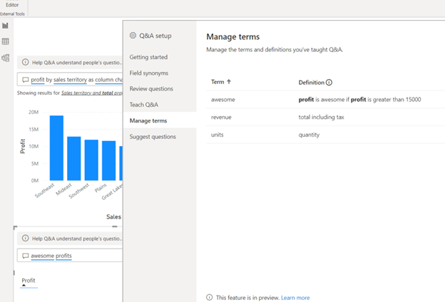 Q&A Not recognizing adjective definition - Microsoft Fabric Community