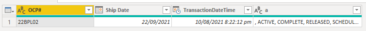 Solved: Combine columns into one line for each order # - Microsoft ...