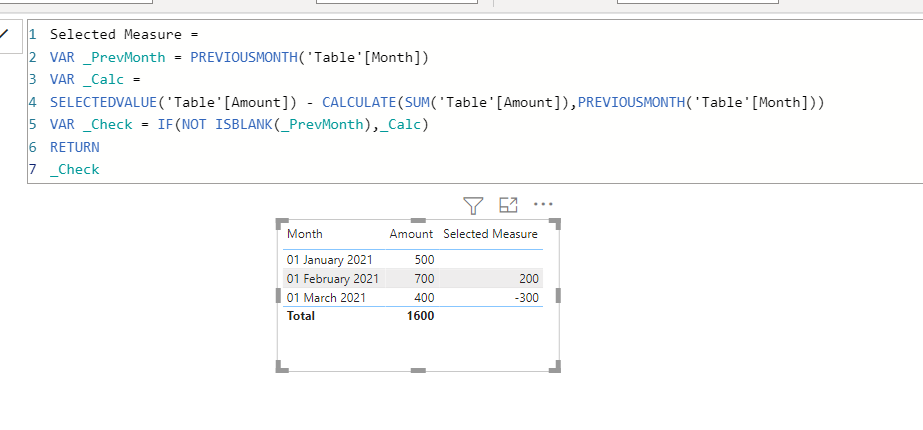 Solved: Change column value based on slicer - Microsoft Fabric Community
