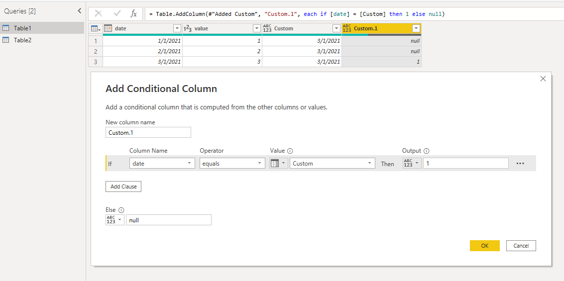 Solved: How to refer to a date from another table? - Microsoft Fabric ...