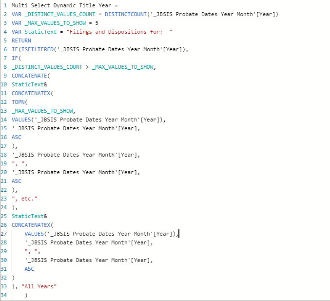 DAX Dynamic Filter - Microsoft Fabric Community