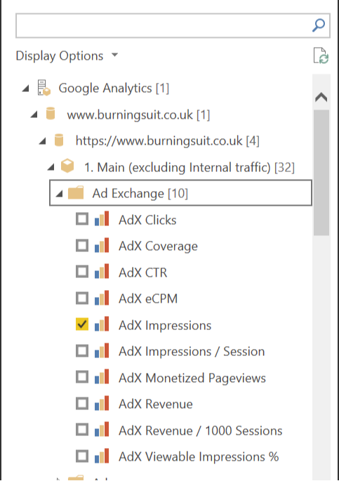 Solved: Google Analytics not showing tables - Microsoft Fabric Community
