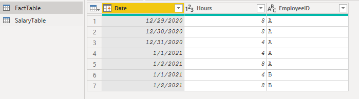 Find value between two tables and dates - Microsoft Fabric Community