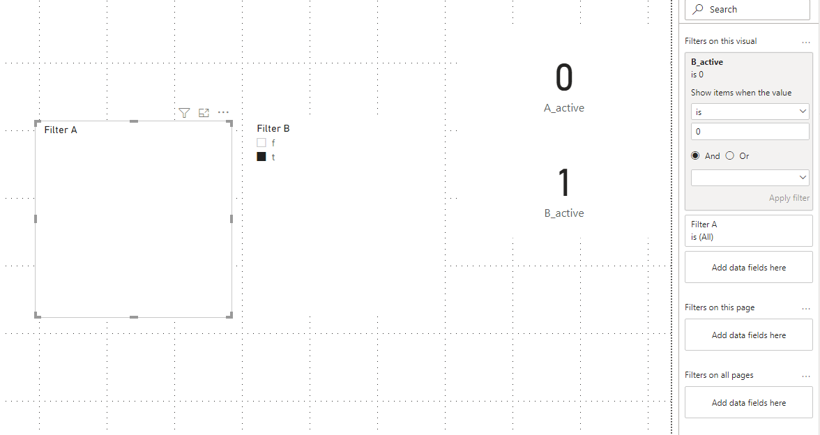 Solved: Two mutually exclusive slicer filters - Microsoft Fabric Community