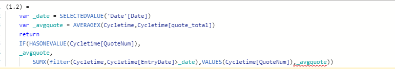 Filter on sumx function - Microsoft Fabric Community