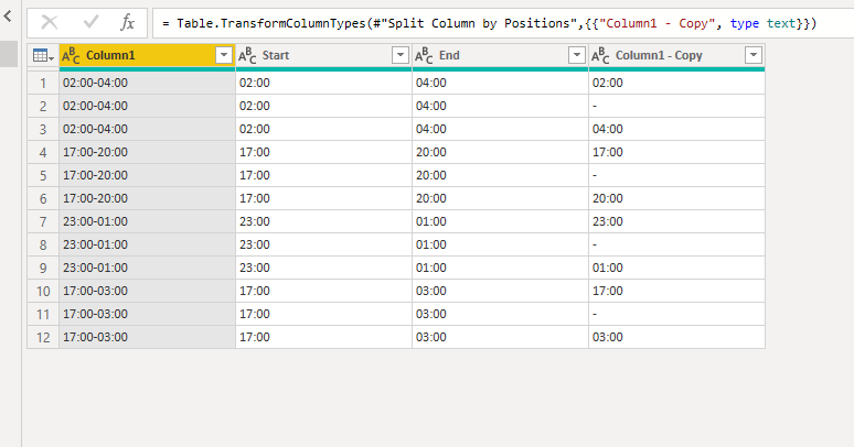 Solved: Splitting a row and creating two rows - Microsoft Fabric Community