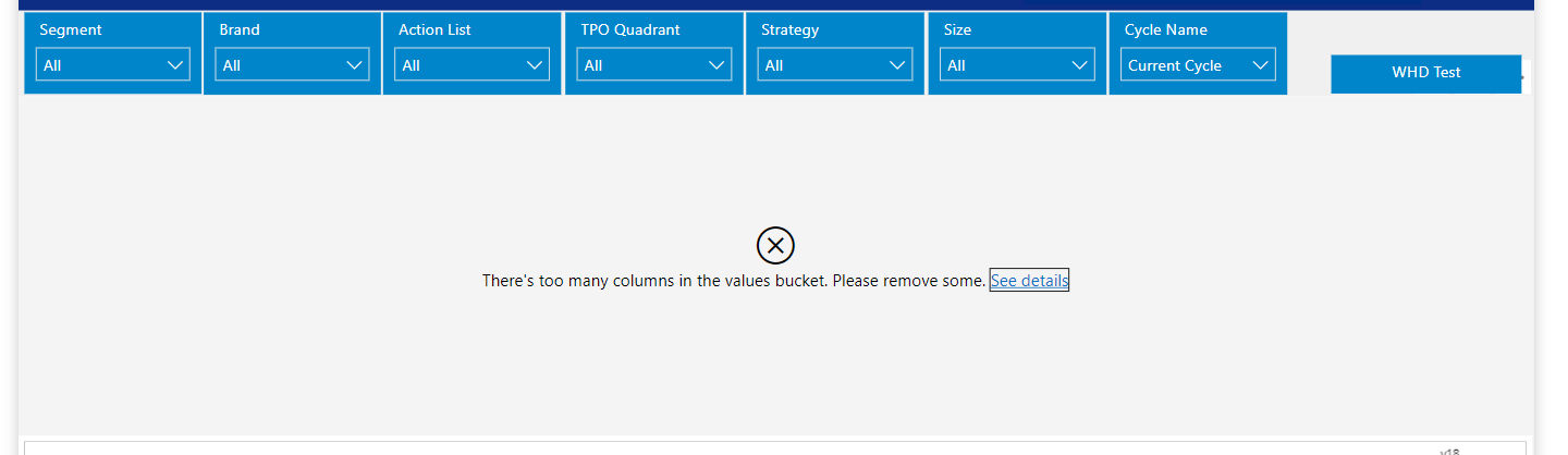 Too many columns in Values Bucket in Custom Visual - Microsoft Fabric ...