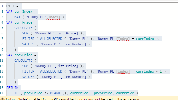 Solved: Dynamic calculation for difference between two non ...