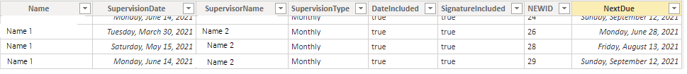 Solved: Counting distinct items based on date criteria - Microsoft ...