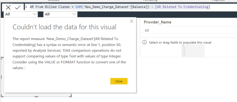 Solved: I have an error on a formula I cannot figue out - Microsoft ...