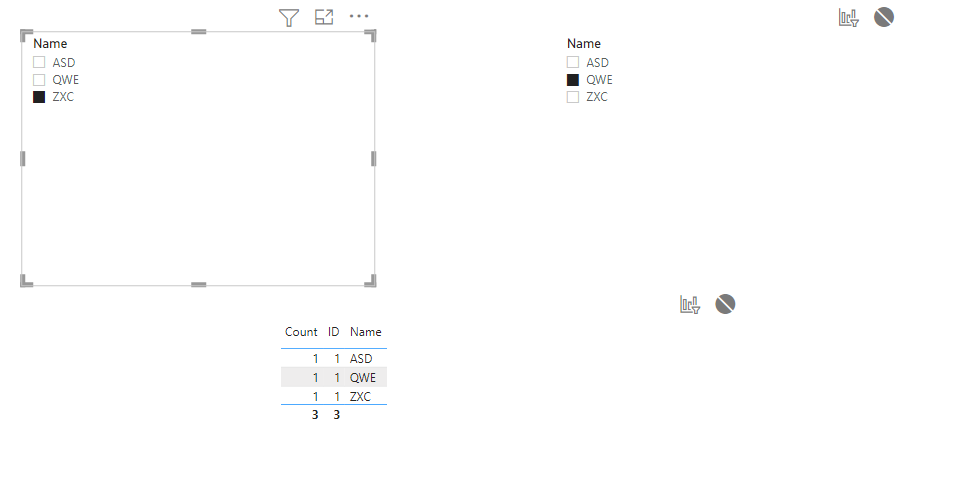 Solved: Two slicers working on one column - Microsoft Fabric Community