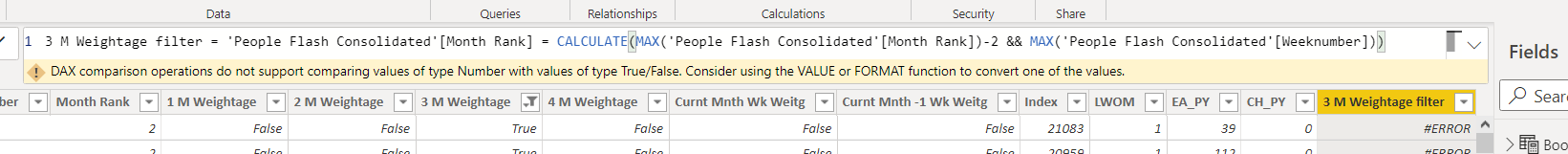 Solved: Dax error - Microsoft Fabric Community