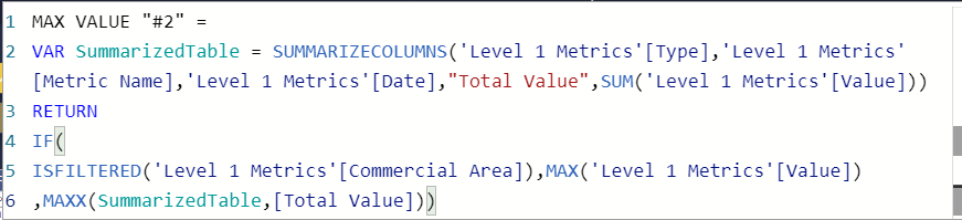 Solved: Get the max value from Group - Microsoft Fabric Community